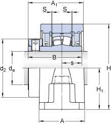 Роликоподшипниковые узлы SYR 2-3, SKF