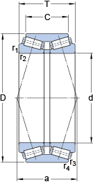 Конические роликоподшипники BT2B 328371/HA6, SKF