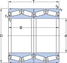 Конические роликоподшипники BT4-8117 E1/C475, SKF